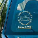 US Navy Veteran Custom Ranks/Insignia Stickers