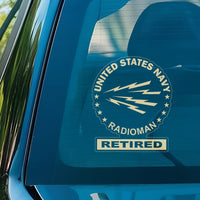 US Navy Retired Custom Ranks/Insignia Stickers