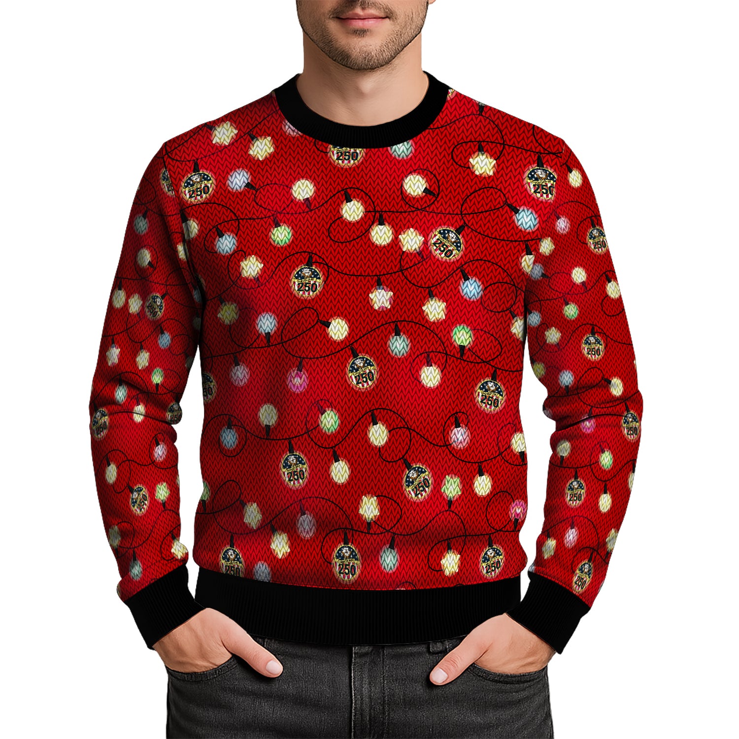 US Navy Christmas Ugly Sweater