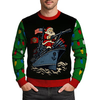America's Navy A Legacy Of Valor Since 1775 Christmas Ugly Sweater