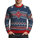 Personalized US Navy Christmas Ugly Sweater TUST09