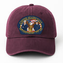 United Stetes Navy 250th Anivesary Premium Washed Denim Cap