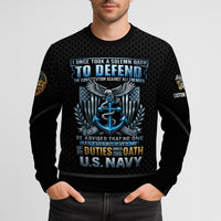 Personalized US Navy Sweatshirt JSTS10