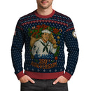 Personalized US Navy Christmas Ugly Sweater TUST13