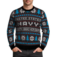 US Navy 250th Anniversary Christmas  Ugly Sweater