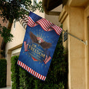 250 Years of Freedom Garden Flag Patriotic Eagle USA 1776-2026 America Semiquincentennial Decor