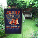 4th of July America 250 Garden Flag Independence Day Patriotic Eagle 1776-2026