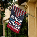 250 Years Semiquincentennial Garden Flag