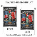 USA 250th Anniversary Garden Flag Patriotic Liberty American Flag Decor