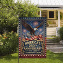 America’s 250th Anniversary Garden Flag 1776–2026 Liberty Decor