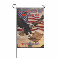 America 250 Garden Flag – 250 Years of Freedom 1776–2026 Declaration Theme