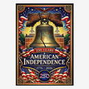 America 250 House Flag – 250 Years American Independence Liberty Bell 1776–2026