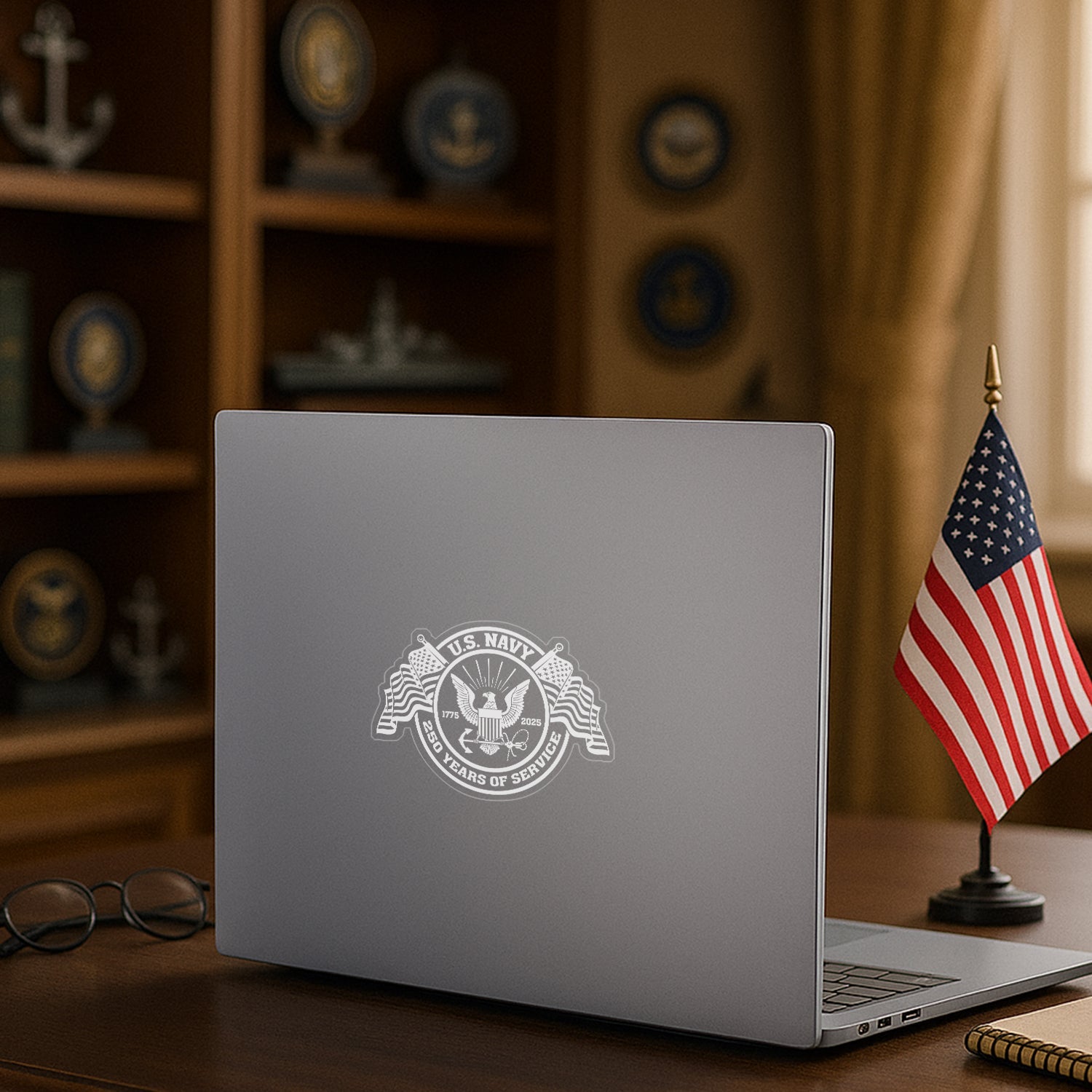 US Navy 250 Years Of Service Stickers