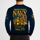 Personalized US Navy Sweatshirt JSTS08