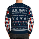 Personalized US Navy Christmas Ugly Sweater UST005