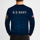 Personalized US Navy Sweatshirt TSTS02