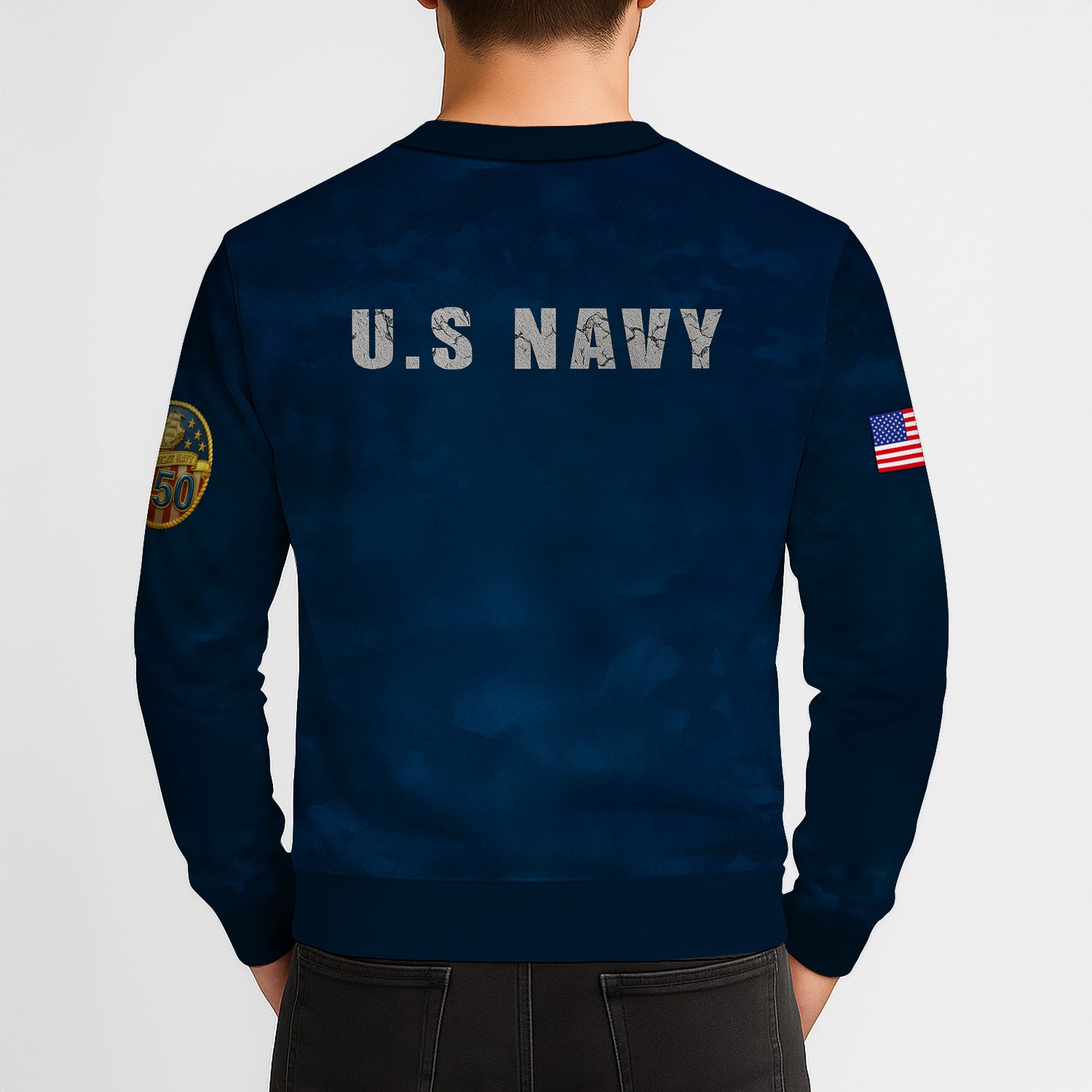 Personalized US Navy Sweatshirt TSTS02