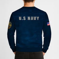 Personalized US Navy Sweatshirt TSTS02
