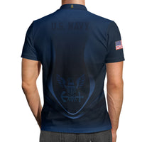 US Navy Polo Shirt – "Honor – Courage – Commitment" Polo