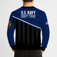 Personalized US Navy Sweatshirt TSTS01