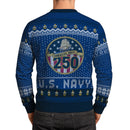 Personalized US Navy Christmas Ugly Sweater UST018