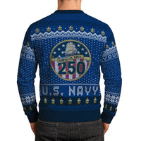 Personalized US Navy Christmas Ugly Sweater UST018