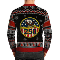 America's Navy 250 Christmas Ugly Sweater