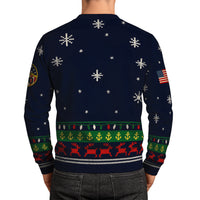 US Navy Christmas Ugly Sweater
