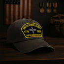 Custom Ranks & Text Premium Washed Denim Cap DC008