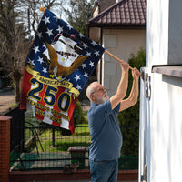 US Navy 250 Years Of Service Garden Flag Twin-Side Printing