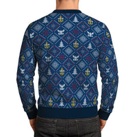 Personalized US Navy Christmas Ugly Sweater UST017