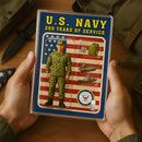 Custom Camouflage Acrylic Plaque with Photo, Name & Rank
