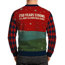 US Navy 250 Years Strong Christmas Ugly Sweater