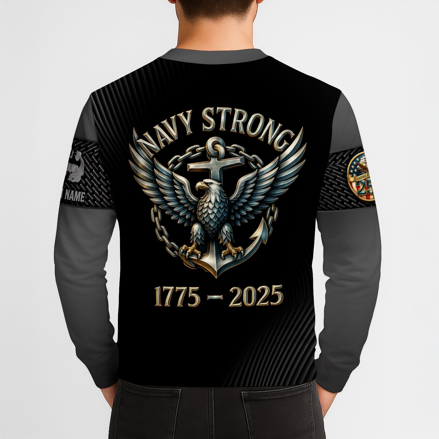 Personalized US Navy Sweatshirt JSTS07