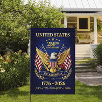 United States 250th Anniversary Garden Flag – 1776–2026 Patriotic Decor