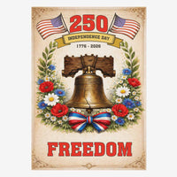 America 250 House Flag ΓÇô 1776ΓÇô2026 Independence Day Freedom Flag