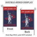 250 Years of Freedom Garden Flag – America 250 Liberty Fireworks Flag