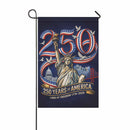 America 250 Garden Flag Statue of Liberty 250 Years of America 1776-2026 Patriotic Yard Decor