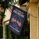 250 Years of America Garden Flag – 1776–2026 Semiquincentennial Decor