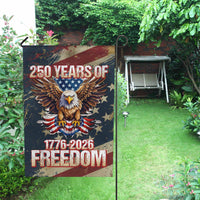 250 Years of Freedom Garden Flag