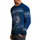 Personalized US Navy Christmas Ugly Sweater UST018