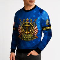 Personalized US Navy Sweatshirt JSTS02