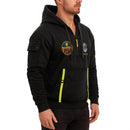 Personalized US Navy Quater Zip Hoodie JQZ07