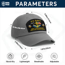 Custom Ranks & Text Premium Washed Denim Cap DC010