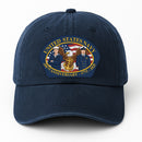 United Stetes Navy 250th Anivesary Premium Washed Denim Cap