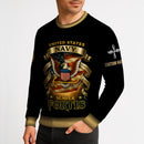 Personalized US Navy Sweatshirt JSTS05