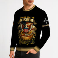 Personalized US Navy Sweatshirt JSTS05