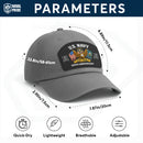 Custom Ranks & Text Premium Washed Denim Cap DC009