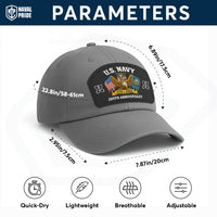 Custom Ranks & Text Premium Washed Denim Cap DC009
