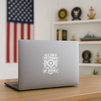 US NAVY Veteran 250 Years Of Service Stickers